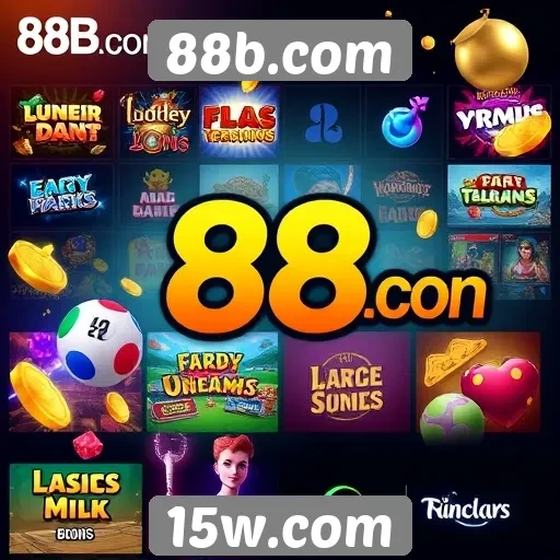 Variedade de jogos disponíveis no 88b.com